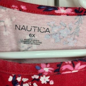 Nautica Size 6X GIRLS top